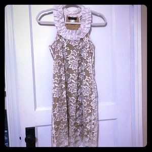 Venus lace mini dress